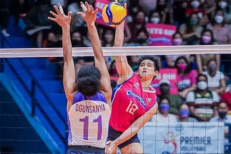 Creamline dumps sister team Choco Mucho to gain lead in.